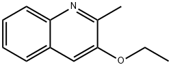 Quinoline, 3-ethoxy-2-methyl- Struktur