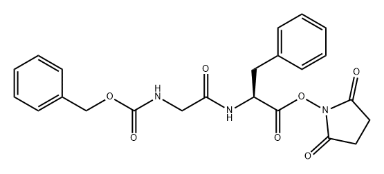 2,5-Pyrrolidinedione, 1-[[N-[N-[(phenylmethoxy)carbonyl]glycyl]-L-phenylalanyl]oxy]- (9CI)