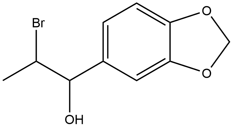 1,3-Benzodioxole-5-methanol, α-(1-bromoethyl)-