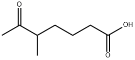 Heptanoic acid, 5-methyl-6-oxo- Struktur