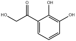 Ethanone, 1-(2,3-dihydroxyphenyl)-2-hydroxy- Struktur