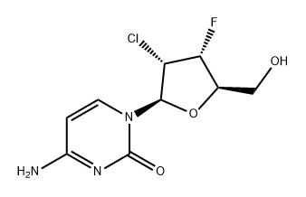 Cytidine, 2'-chloro-2',3'-dideoxy-3'-fluoro- (9CI)