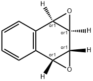 Naphtho[1,2-b:3,4-b']bisoxirene, 1a,1b,2a,6b-tetrahydro-, (1aR,1bR,2aR,6bR)-rel- Struktur