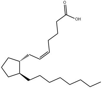 Prost-5-en-1-oic acid, (5Z)- (9CI) Struktur