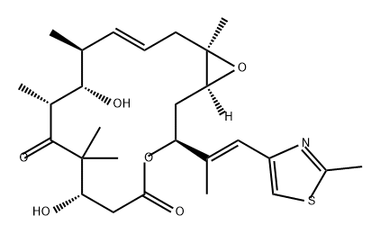 4,17-Dioxabicyclo[14.1.0]heptadec-13-ene-5,9-dione, 7,11-dihydroxy-8,8,10,12,16-pentamethyl-3-[(1E)-1-methyl-2-(2-methyl-4-thiazolyl)ethenyl]-, (1S,3S,7S,10R,11S,12S,13E,16R)-