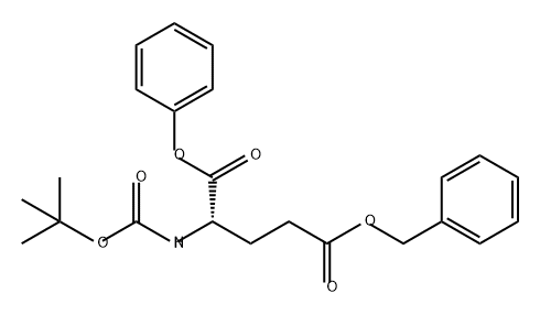 L-Glutamic acid, N-[(1,1-dimethylethoxy)carbonyl]-, 1-phenyl 5-(phenylmethyl) ester