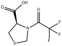 4-Thiazolidinecarboxylic acid, 3-(trifluoroacetyl)-, (R)- (9CI) Structure