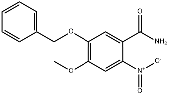 Benzamide, 4-methoxy-2-nitro-5-(phenylmethoxy)-