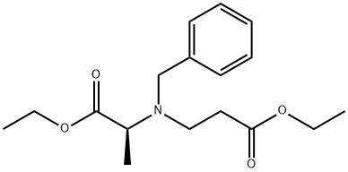 L-Alanine, N-(3-ethoxy-3-oxopropyl)-N-(phenylmethyl)-, ethyl ester