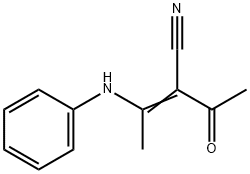 2-Butenenitrile, 2-acetyl-3-(phenylamino)-