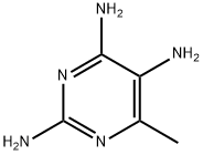 2,4,5-Pyrimidinetriamine, 6-methyl- Struktur