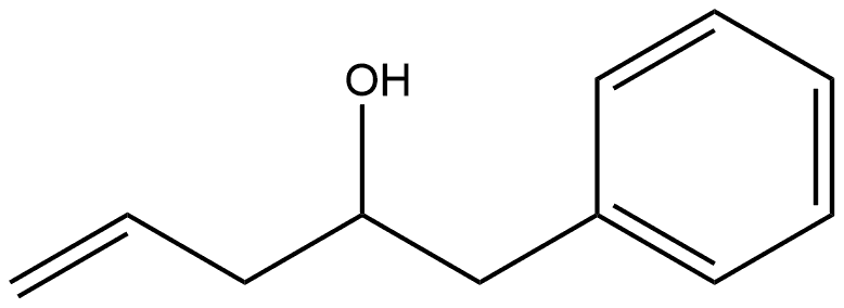 Benzeneethanol, α-2-propen-1-yl- Struktur