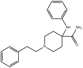 4-Piperidinecarboxamide, 4-(phenylamino)-1-(2-phenylethyl)-