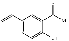 Benzoic acid, 5-ethenyl-2-hydroxy- Struktur