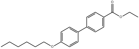 [1,1'-Biphenyl]-4-carboxylic acid, 4'-(hexyloxy)-, ethyl ester