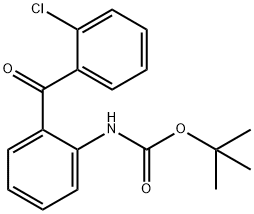 Carbamic acid, N-[2-(2-chlorobenzoyl)phenyl]-, 1,1-dimethylethyl ester