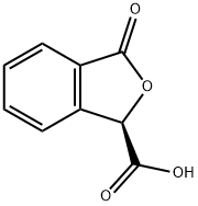 1-Isobenzofurancarboxylic acid, 1,3-dihydro-3-oxo-, (R)- (9CI) Struktur