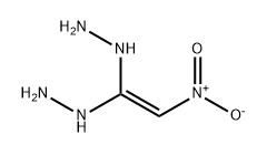 Hydrazine, 1,1'-(nitroethenylidene)bis- (9CI) Struktur