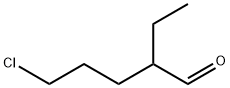 Pentanal, 5-chloro-2-ethyl- Struktur