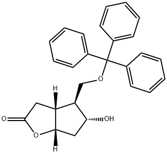 2H-Cyclopenta[b]furan-2-one, hexahydro-5-hydroxy-4-[(triphenylmethoxy)methyl]-, (3aR,4S,5R,6aS)-