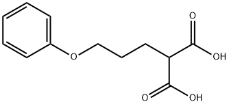 2-(3-Phenoxypropyl)propanedioic acid Struktur