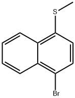 Naphthalene, 1-bromo-4-(methylthio)-