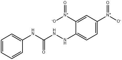 Hydrazinecarboxamide, 2-(2,4-dinitrophenyl)-N-phenyl- Struktur