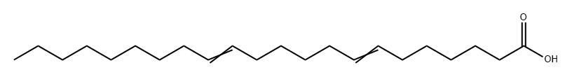 Docosa-7,13-dienoic acid Struktur