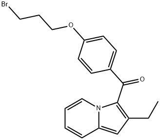 Methanone, [4-(3-bromopropoxy)phenyl](2-ethyl-3-indolizinyl)-