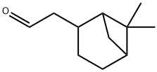 Bicyclo[3.1.1]heptane-2-acetaldehyde, 6,6-dimethyl- Struktur