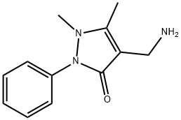 3H-Pyrazol-3-one, 4-(aminomethyl)-1,2-dihydro-1,5-dimethyl-2-phenyl-