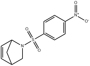 2-Azabicyclo[2.2.1]hept-5-ene, 2-[(4-nitrophenyl)sulfonyl]- Struktur