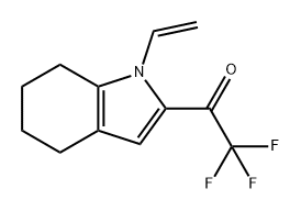 Ethanone, 1-(1-ethenyl-4,5,6,7-tetrahydro-1H-indol-2-yl)-2,2,2-trifluoro-