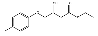 Butanoic acid, 3-hydroxy-4-(4-methylphenoxy)-, ethyl ester