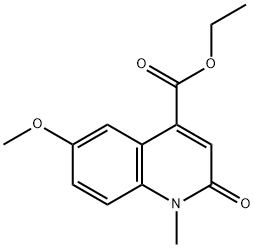 Ethyl 6-methoxy-1-methyl-2-oxo-1,2-dihydroquinoline-4-carboxylate