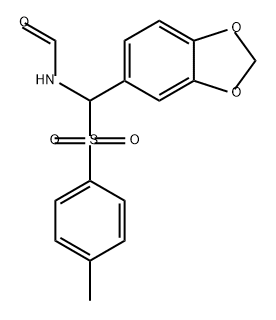 Formamide, N-[1,3-benzodioxol-5-yl[(4-methylphenyl)sulfonyl]methyl]-