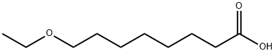 Octanoic acid, 8-ethoxy- Struktur