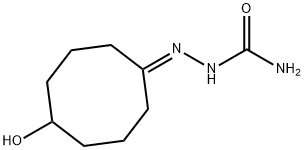 Hydrazinecarboxamide, 2-(5-hydroxycyclooctylidene)-