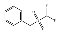 Benzene, [[(difluoromethyl)sulfonyl]methyl]- Struktur