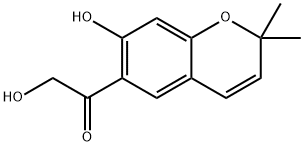 Desacetylripariochromene B Struktur