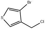 3-Bromo-4-(chloromethyl)thiophene Struktur