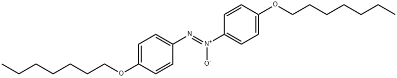 Diazene, 1,2-bis[4-(heptyloxy)phenyl]-, 1-oxide, (1Z)- Struktur