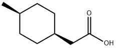 Cyclohexaneacetic acid, 4-methyl-, cis-