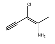 2-Butenenitrile, 3-amino-2-chloro-, (E)- (9CI)