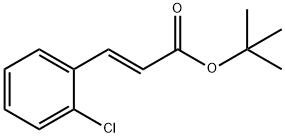 2-Propenoic acid, 3-(2-chlorophenyl)-, 1,1-dimethylethyl ester, (2E)-