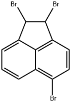 Acenaphthylene, 1,2,5-tribromo-1,2-dihydro- Struktur