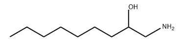 1-amino-2-Nonanol Struktur