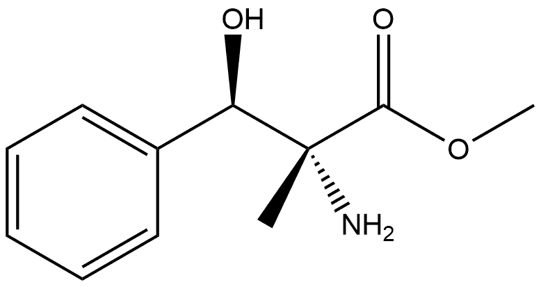 D-Phenylalanine, β-hydroxy-α-methyl-, methyl ester, (βR)-