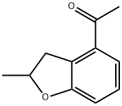 Ethanone, 1-(2,3-dihydro-2-methyl-4-benzofuranyl)- Struktur