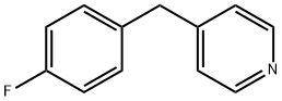 Pyridine, 4-[(4-fluorophenyl)methyl]- Struktur